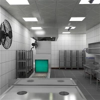 Progetto di cucina commerciale